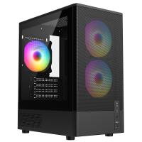FRISBY FC-8975B 550W 3x120mm RGB FAN MID TOWER mATX GAMING KASA - 1